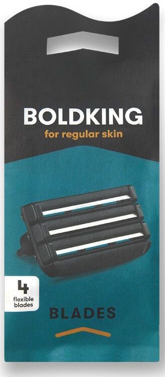 Boldking Navulmesjes Normale Huid 4 stuks