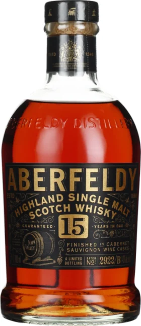 ABERFELDY 15 YEARS NAPA VALLEY WINE CASKS 70CL