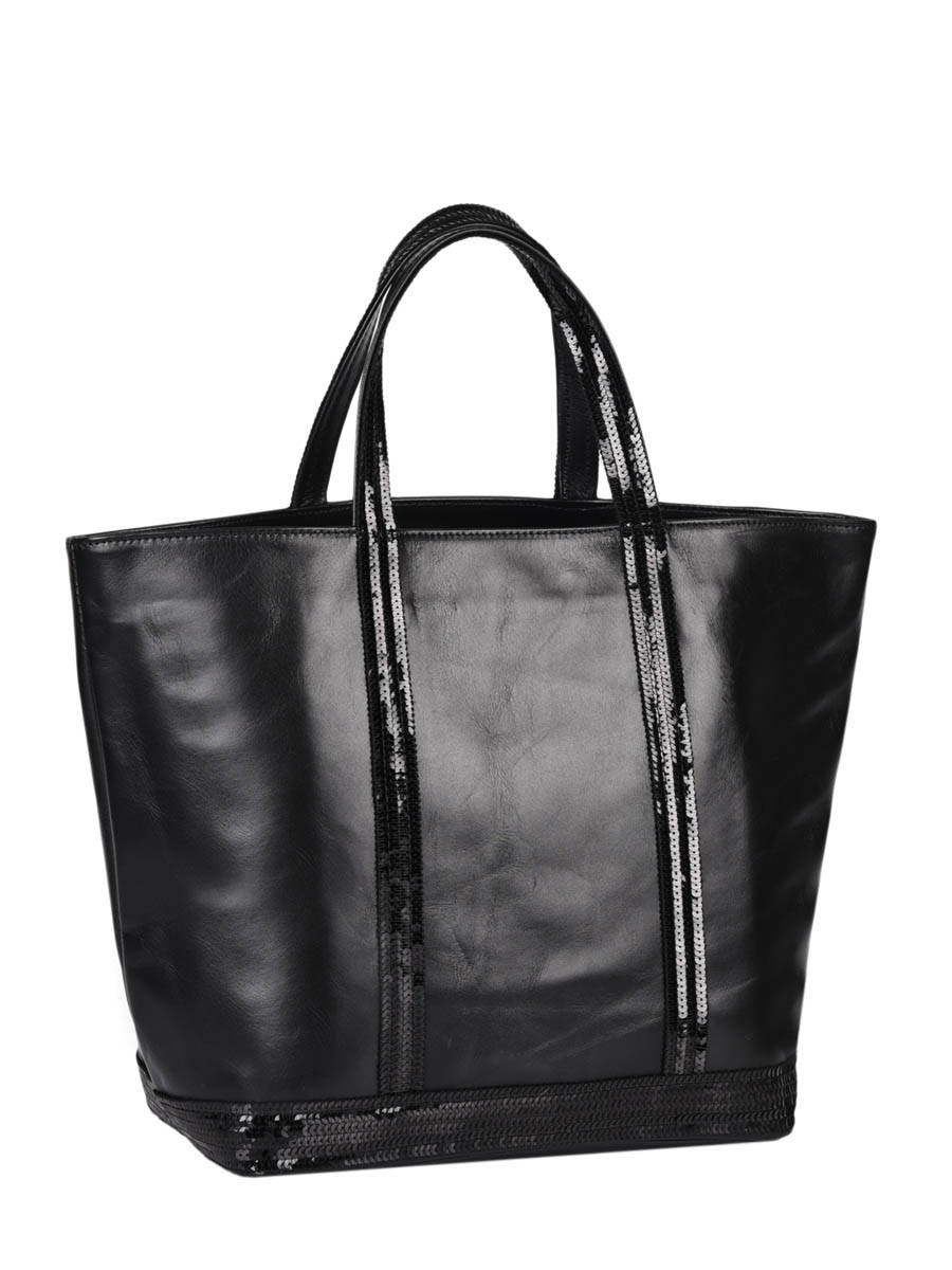 Le Cabas Moyen cuir paillettes VANESSA BRUNO