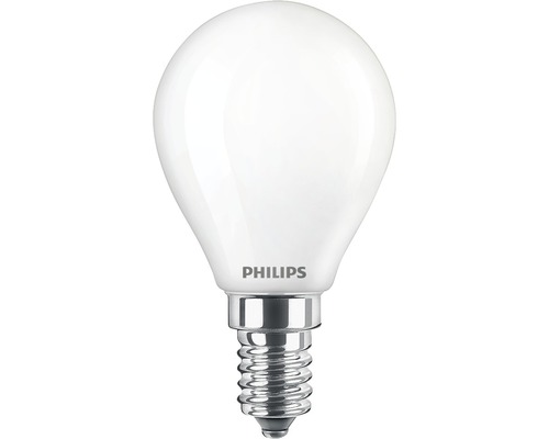 LED druppellamp P45 mat E14/4,3W (40W) 470 lm 2700K warm wit