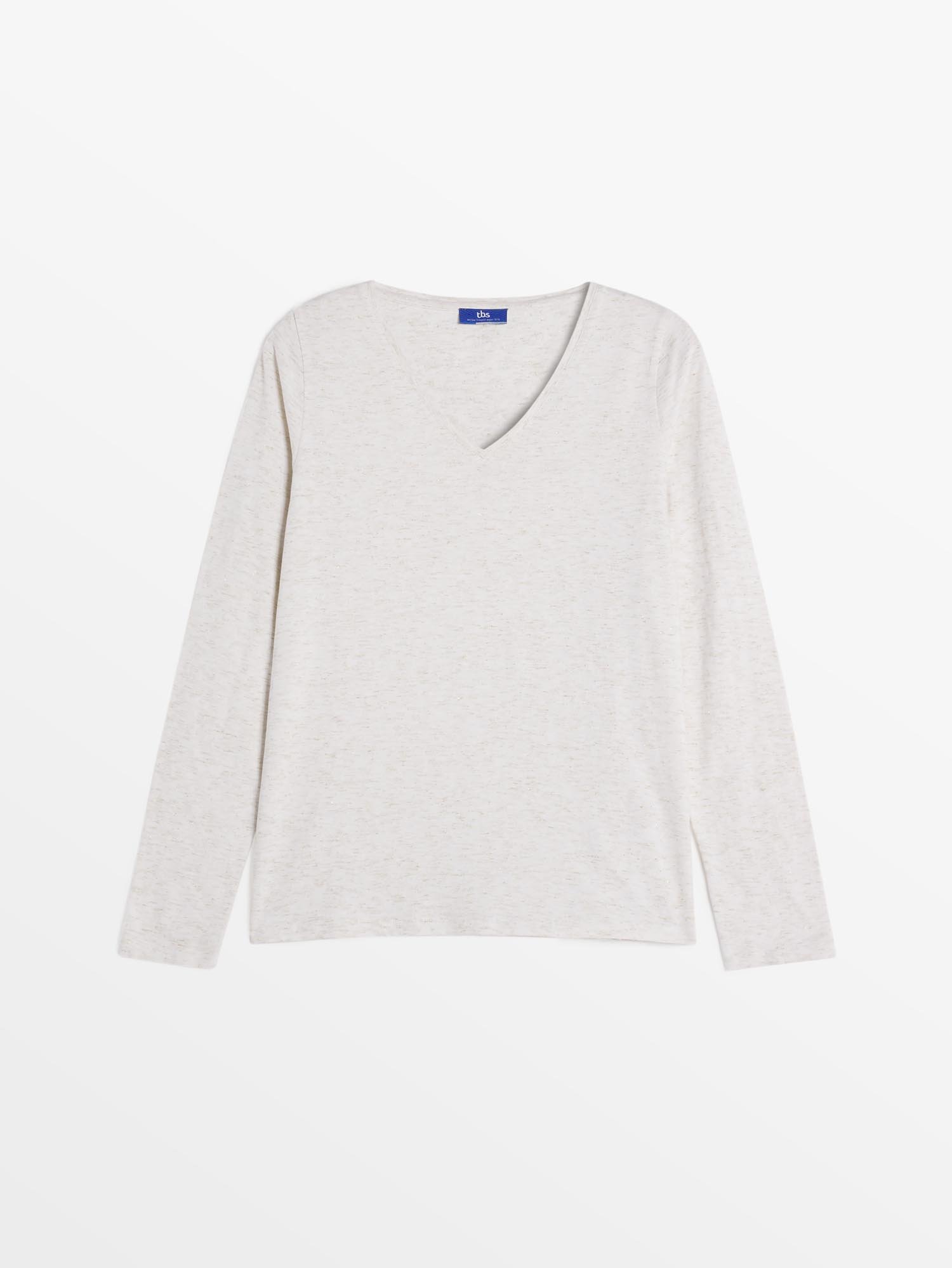 Tee Shirt Femme Manches Longues Blanc