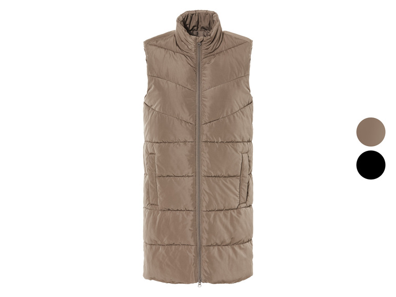 Lange dames bodywarmer