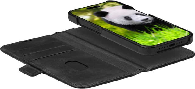 Dbramante1928 Lynge iPhone 16e pungetui (sort)