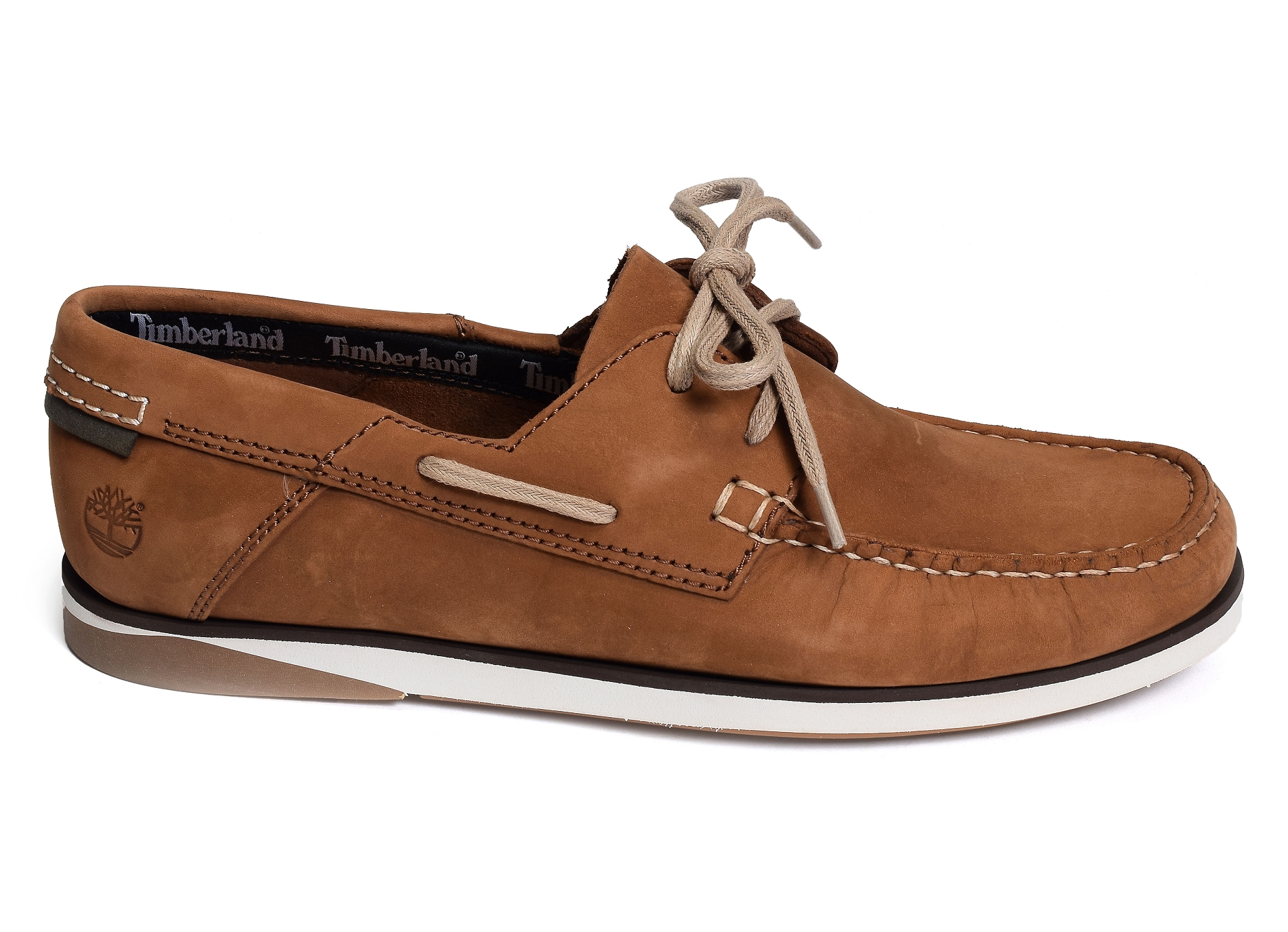 Atlantis break boat shoe marron