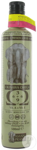 Amanprana Huile Okinawa Oméga Happy Perilla Special Flacon 500ml