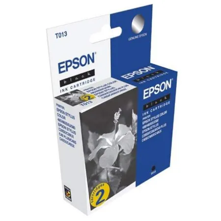 Epson Original Tintenpatrone T013402 Doppelpack - Schwarz