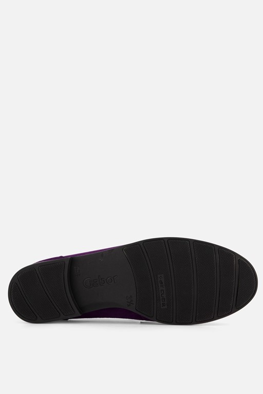 Gabor Instappers paars Suede