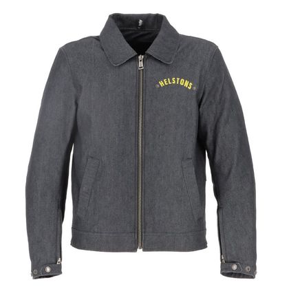 Blouson Helstons GARAGE - Bleu / Jaune