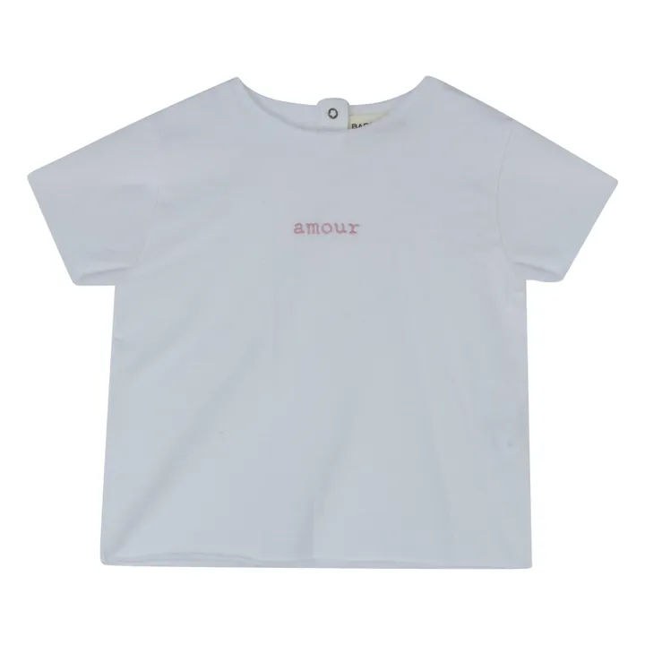 Babe & Tess T-Shirt Amour Chiara | Blanc