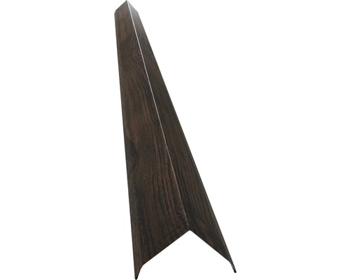 PRECIT buitenhoek voor wandpaneel, notenhout, 2000 mm x 41 mm x 41 mm
