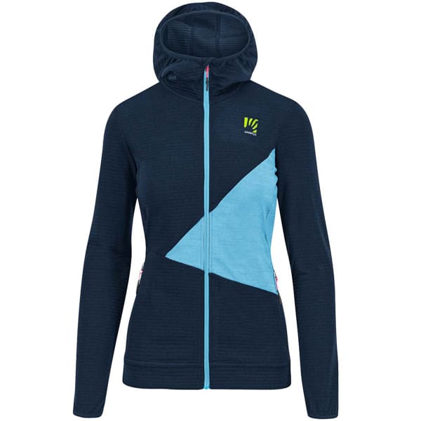 Veste polaire randonnée KARPOS NUVOLAU W FLEECE SKY SKY CAPTAIN/BLUE ATOLL