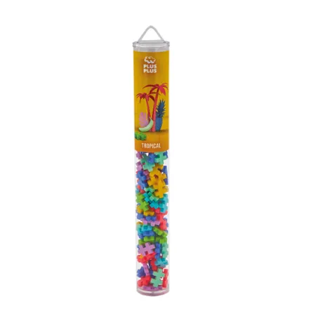 Plus-Plus Kreativ Bausteine Tropical, 100 Teile