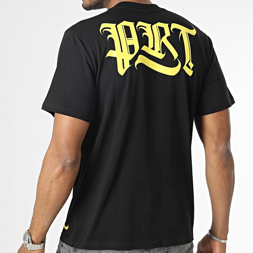 Tee Shirt Join It Noir Jaune