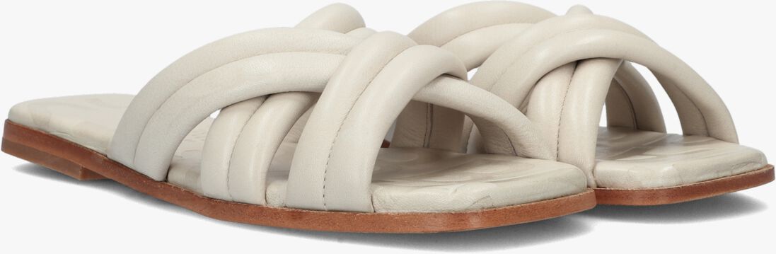 SHABBIES witte shabbies slippers 170020249