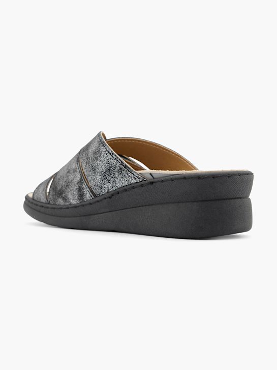 Easy Street Offener Hausschuh Grau