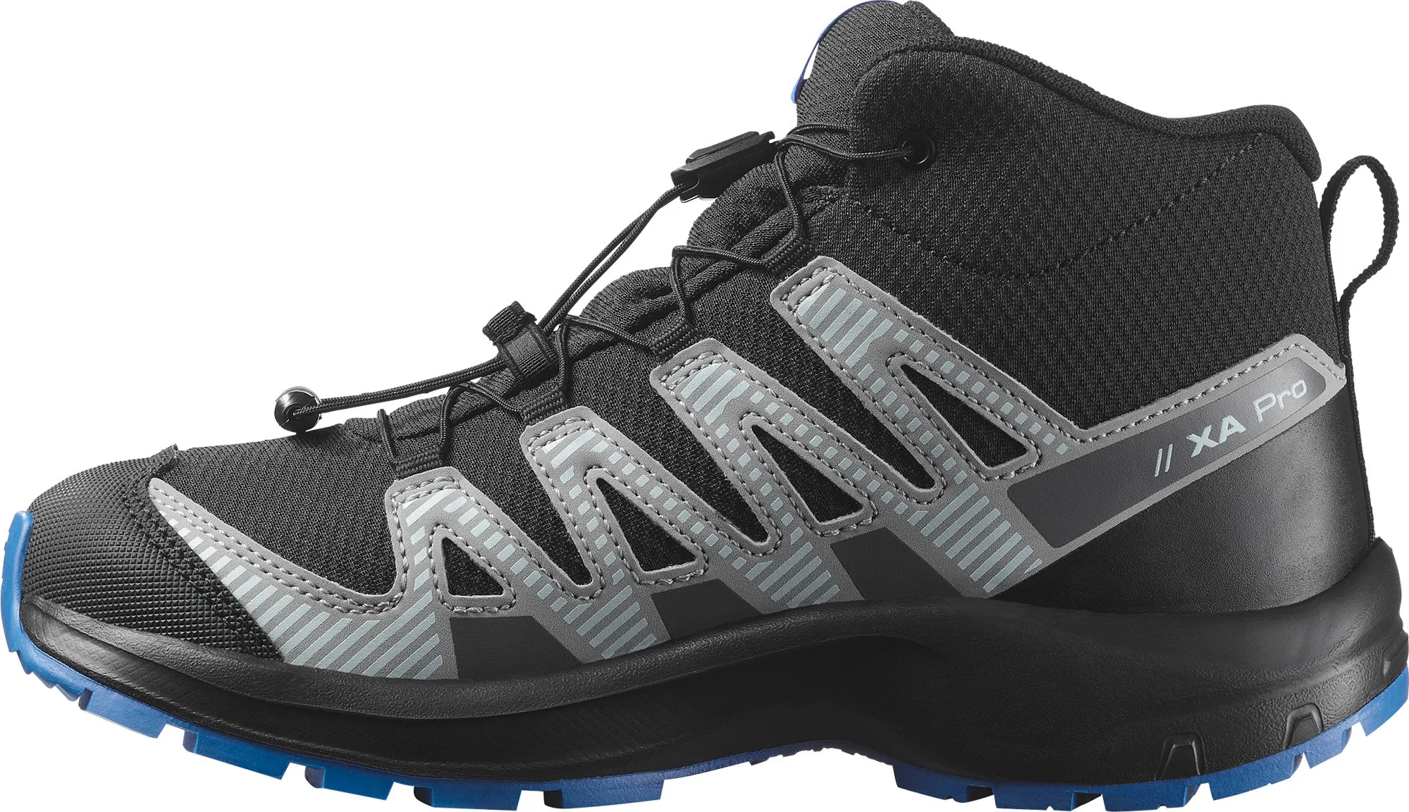 Salomon Xa Pro V8 Mid Waterproof Black/monument/french Blue