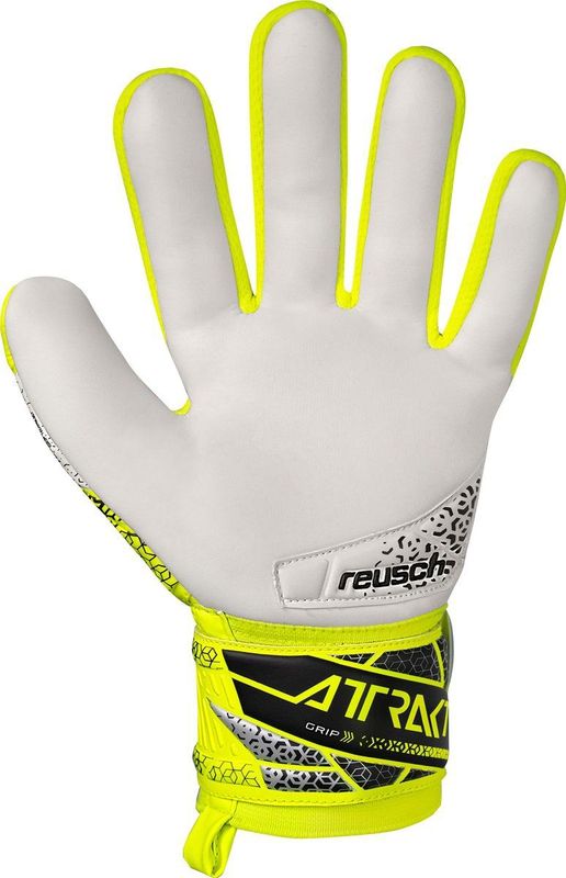 Reusch - Attrakt Grip Junior - Keepershandschoenen - Zwart - Latex