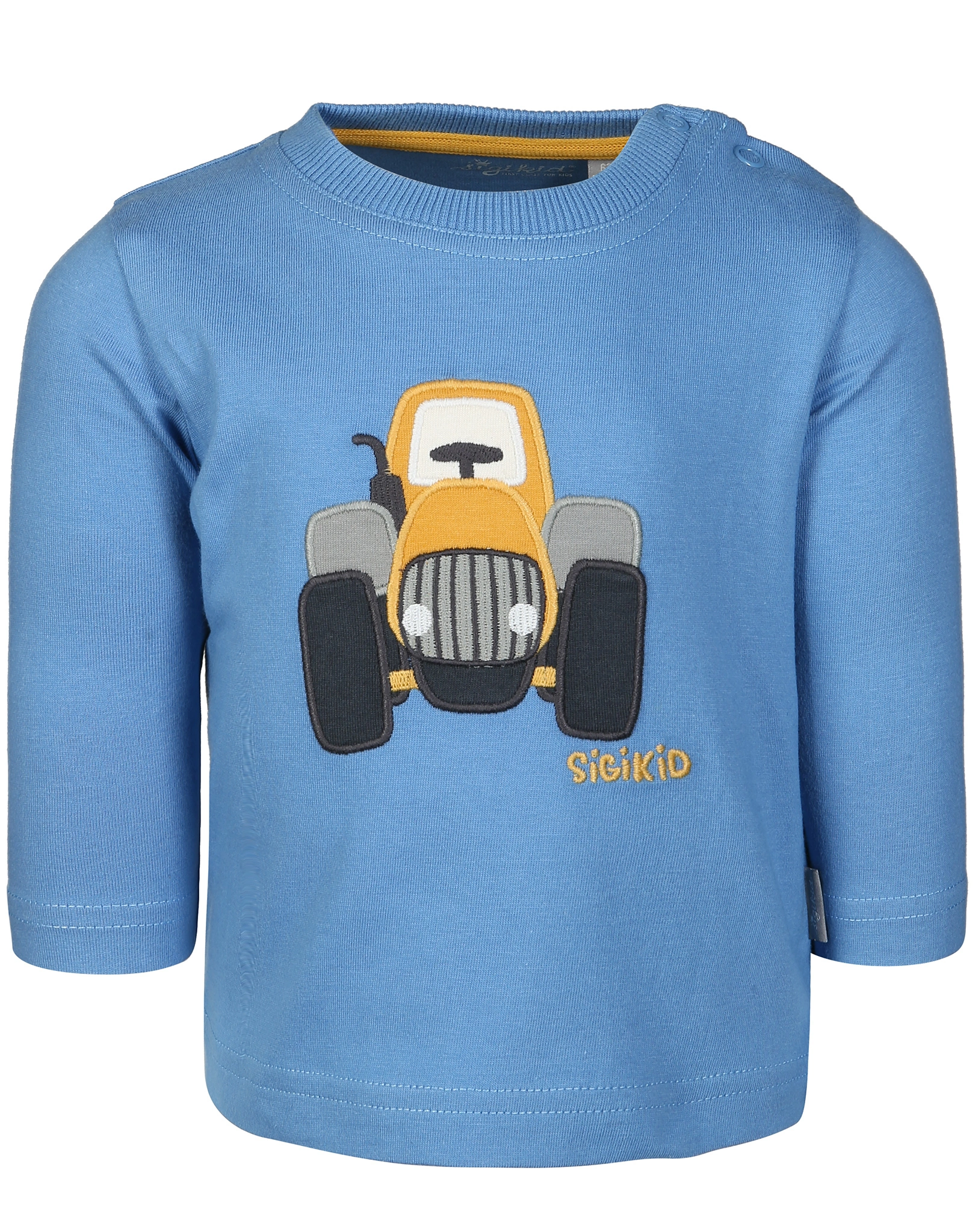 Langarmshirt KLEINER TRAKTOR in blau