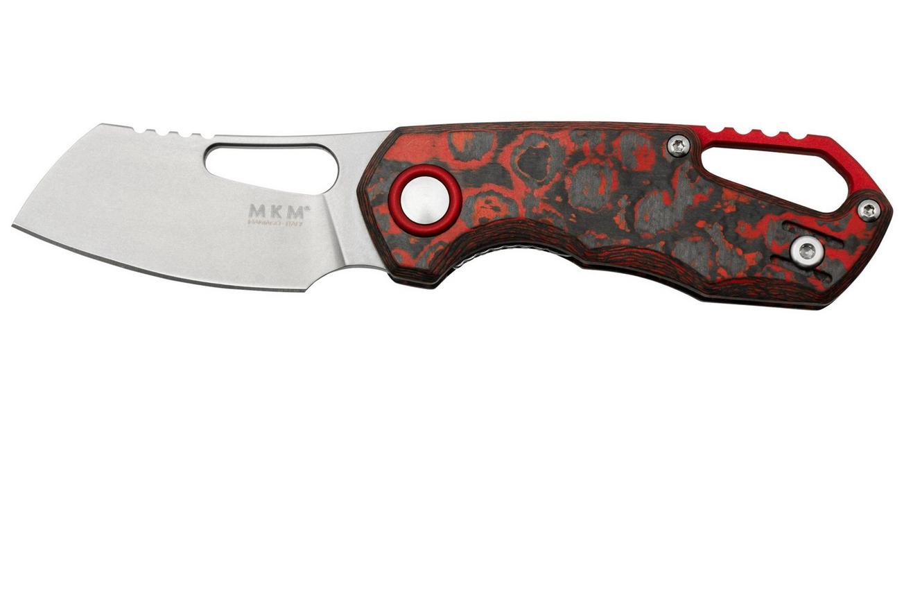 MKM Isonzo FX03-2CL Cleaver Stonewashed, Lava Flow Carbon Fiber zakmes, Jesper Voxnaes design