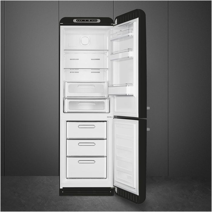 SMEG Kühl- Gefrierkombination 50's Retro Style FAB32RBL5 Schwarz