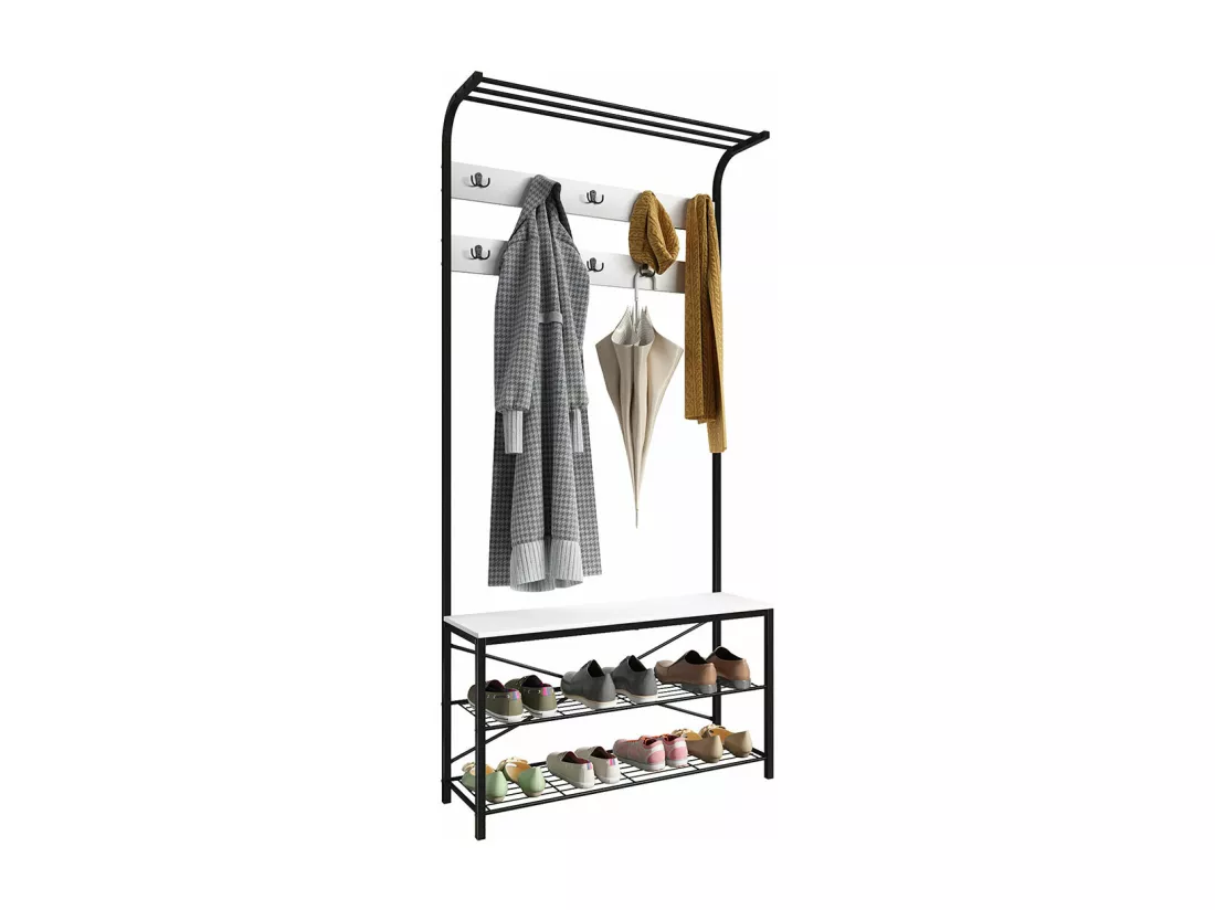 Vestiaire Banc Étagère à chaussures Taliro