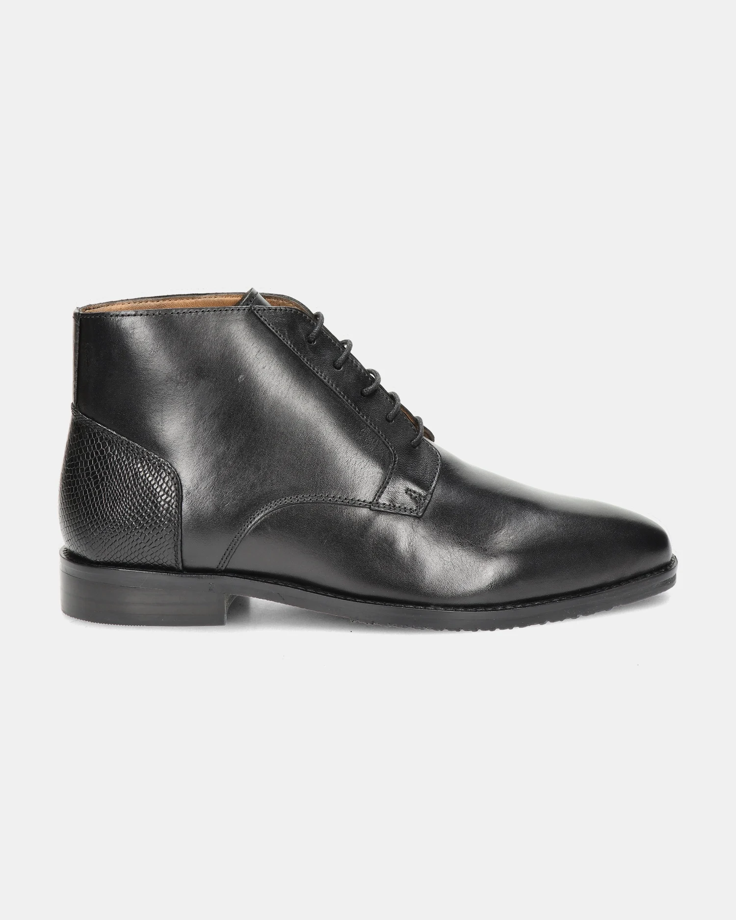 Nelson Hoge nette schoenen  - zwart