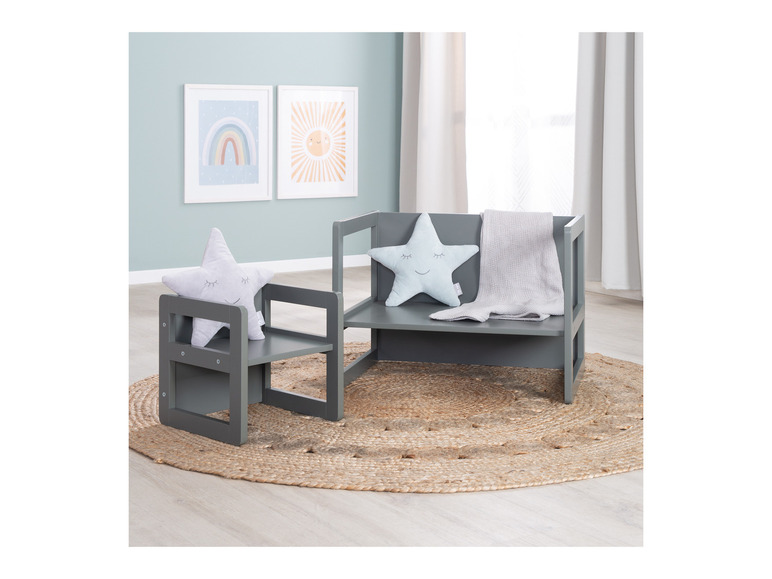 Kindertafel met stoel Montessori 3-in-1