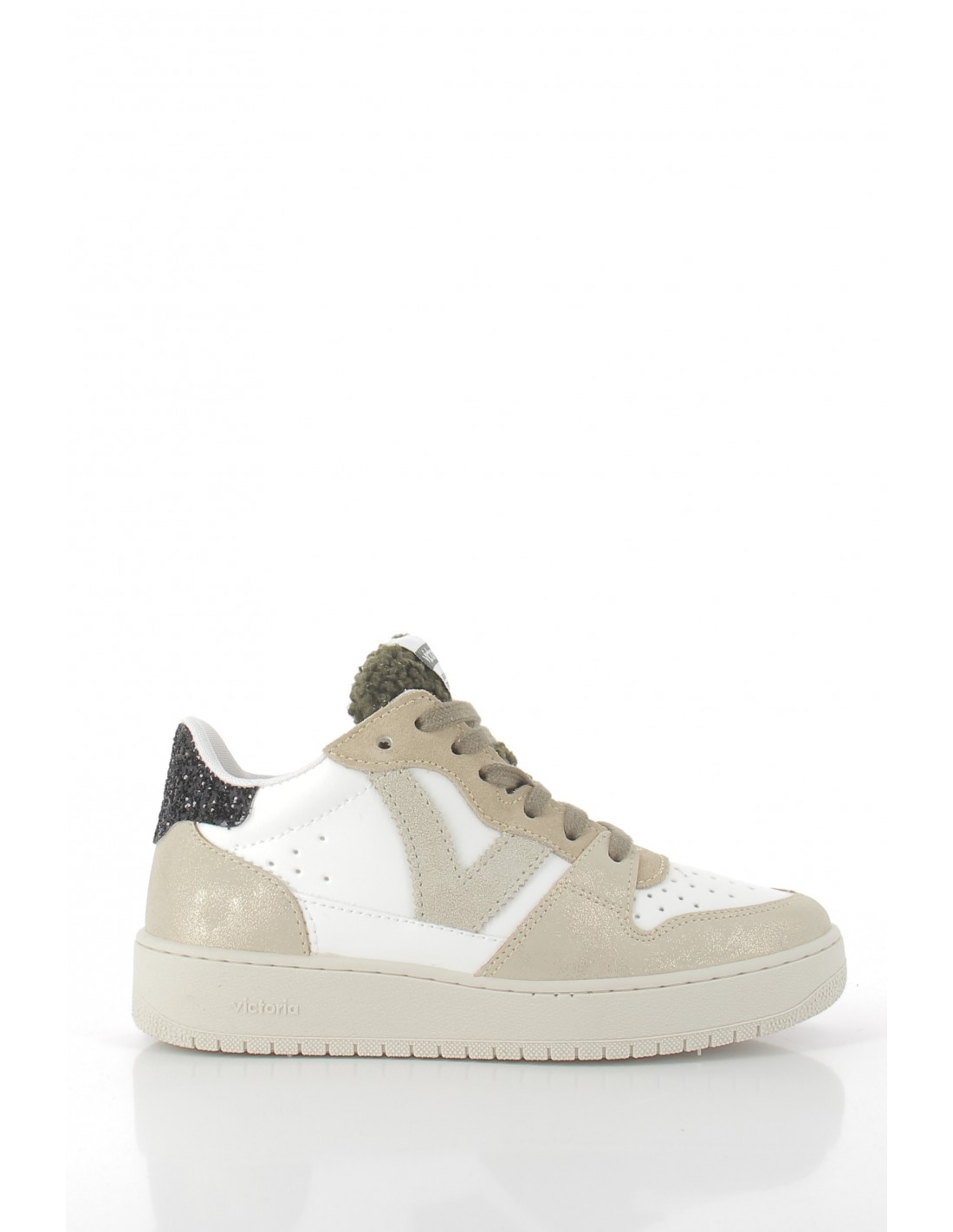 victoria Baskets montantes femme beige