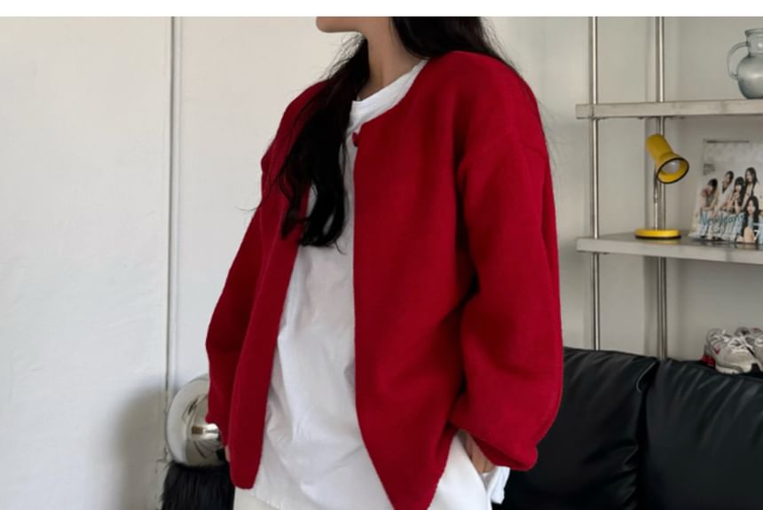 SeoulPop - Unisex fleecegevoerde losse joggingbroek met trekkoord in de taille