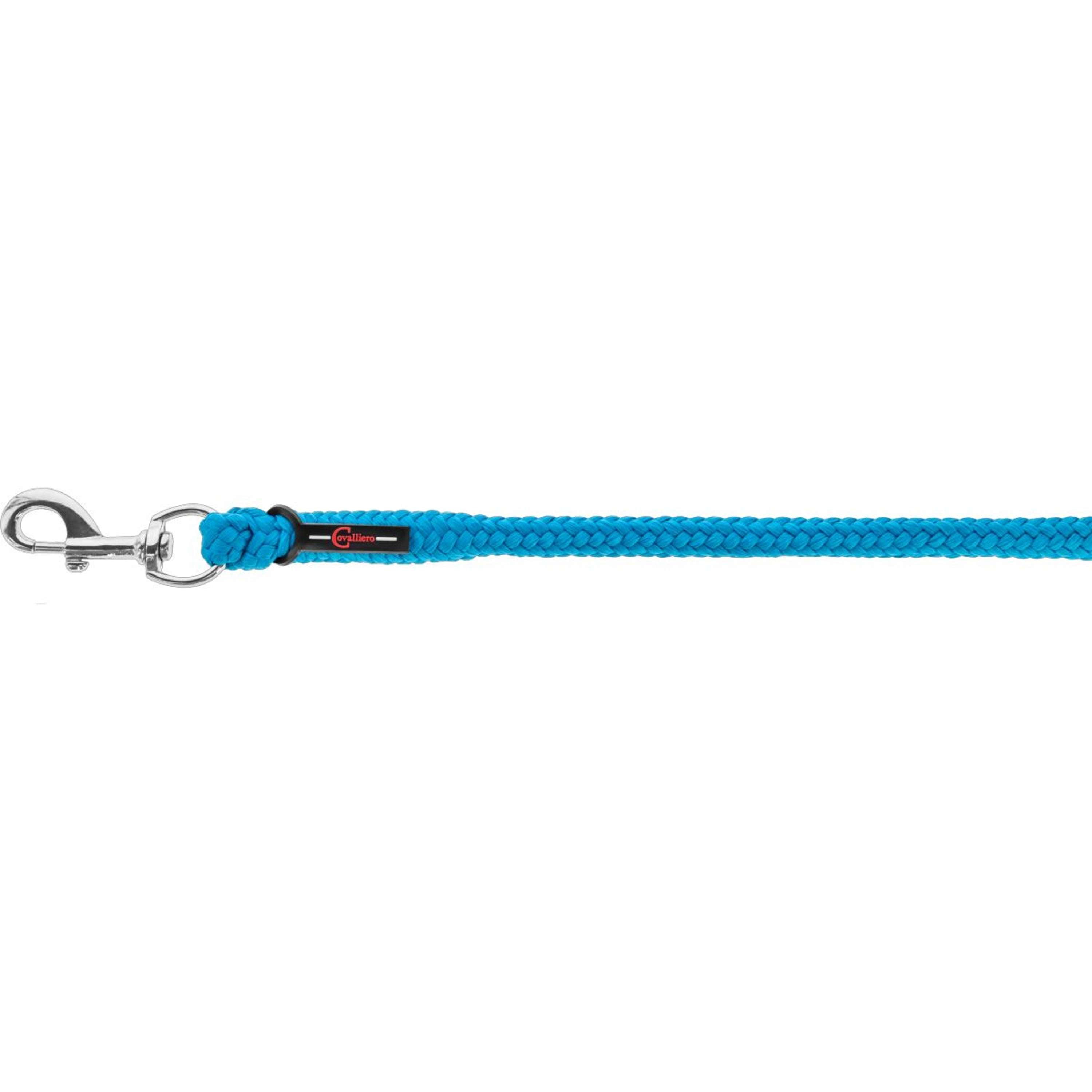 Covalliero Halstertouw Hippo Karbijnhaak Blauw