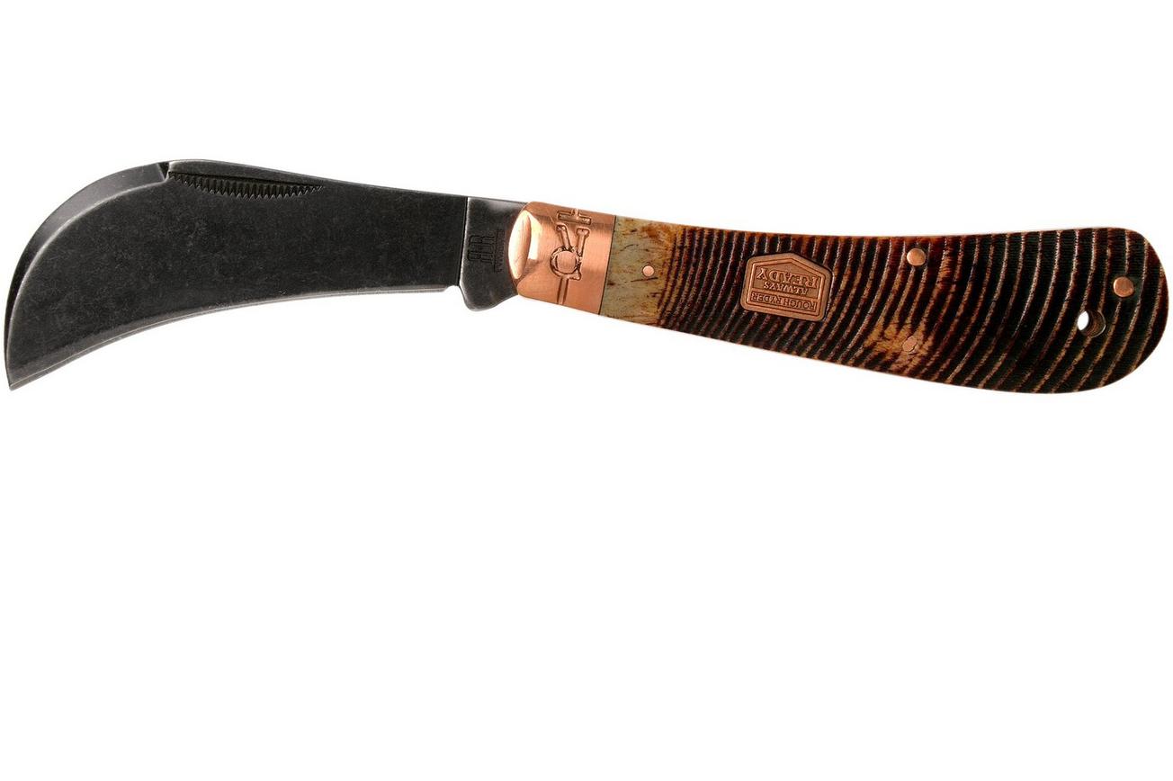 Rough Ryder Backwoods Bushcrafter Hawkbill RR1843 zakmes