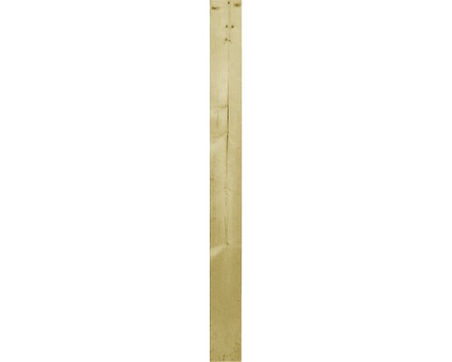 Geschaafd sparrenhouten balkonplankje, gladde afwerking, 18x89x980 mm