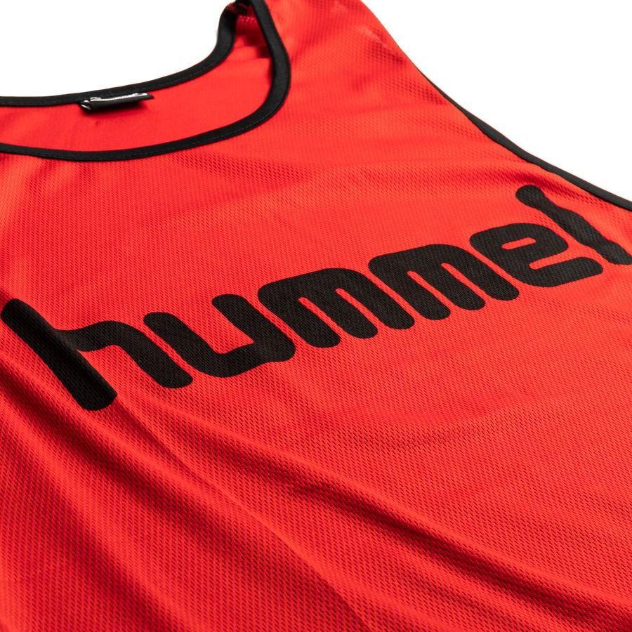 Hummel Chasuble d'entraînement Fundamental - Rouge/Noir