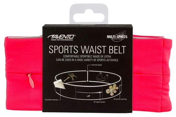 Avento Ceinture abdominale 21PR-FRZ-L Taille L Lycra Rose