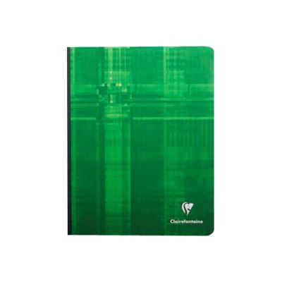 Clairefontaine - Cahier broché 17 x 22 cm - 192 pages - grands carreaux (Seyes) - disponible dans différentes couleurs