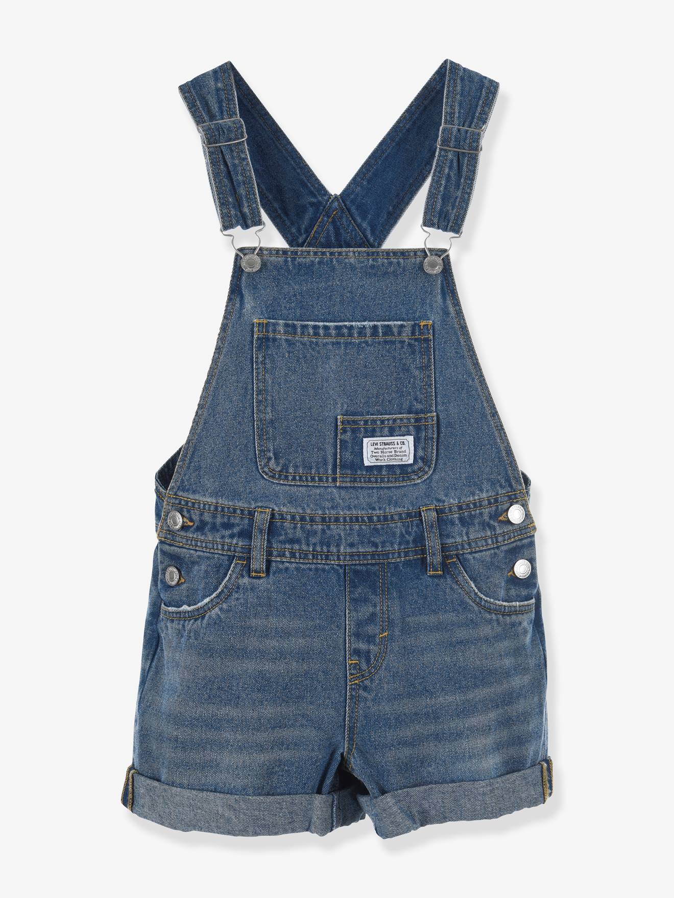 jardineira azul Levi's