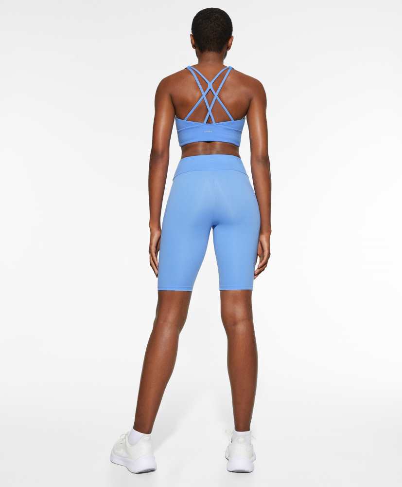 Calça legging de ciclismo Comfortlux de cintura alta, 25 cm