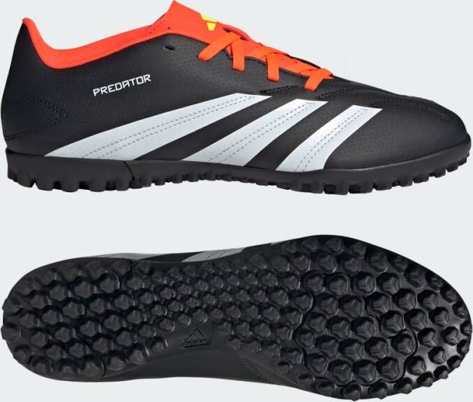 Adidas Predator Club TF Core Black Cloud White Solar Red- Heren Core Black Cloud White Solar Red