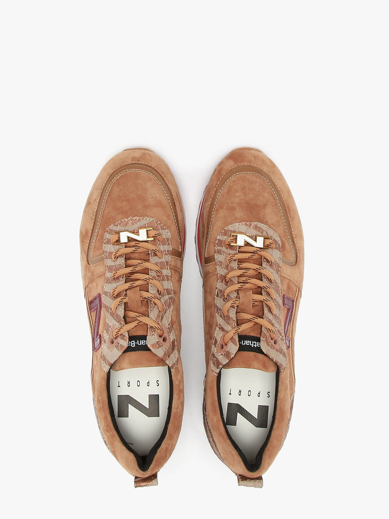 Sneakers en cuir NATHAN BAUME