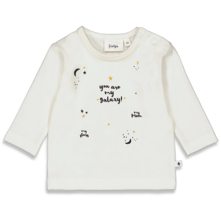 Feetje Langarmshirt Moon Child Offwhite
