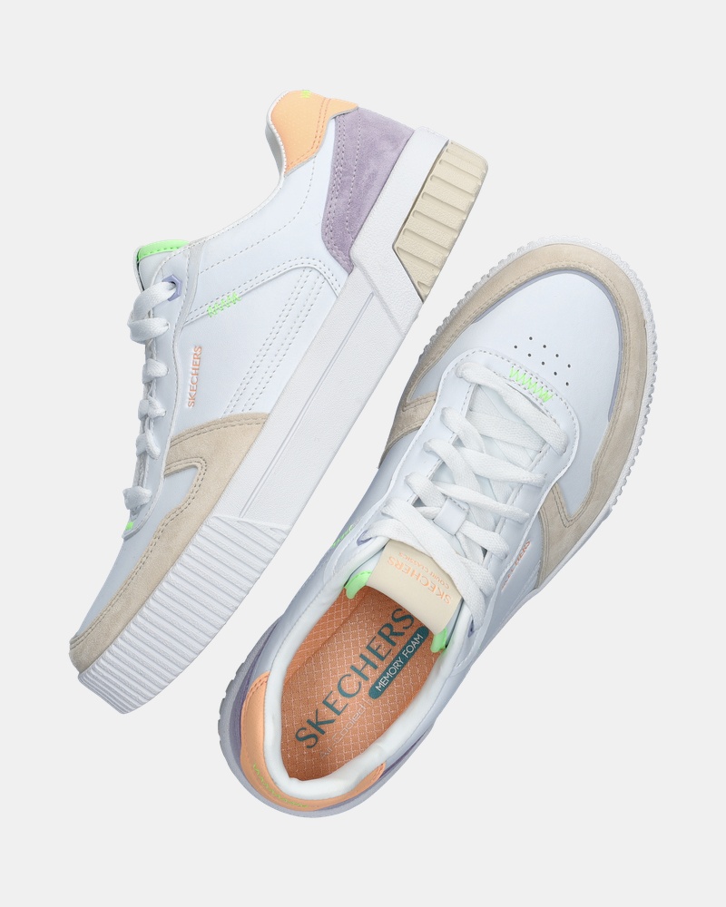 Skechers Court Classic Jade Lage sneakers  - wit