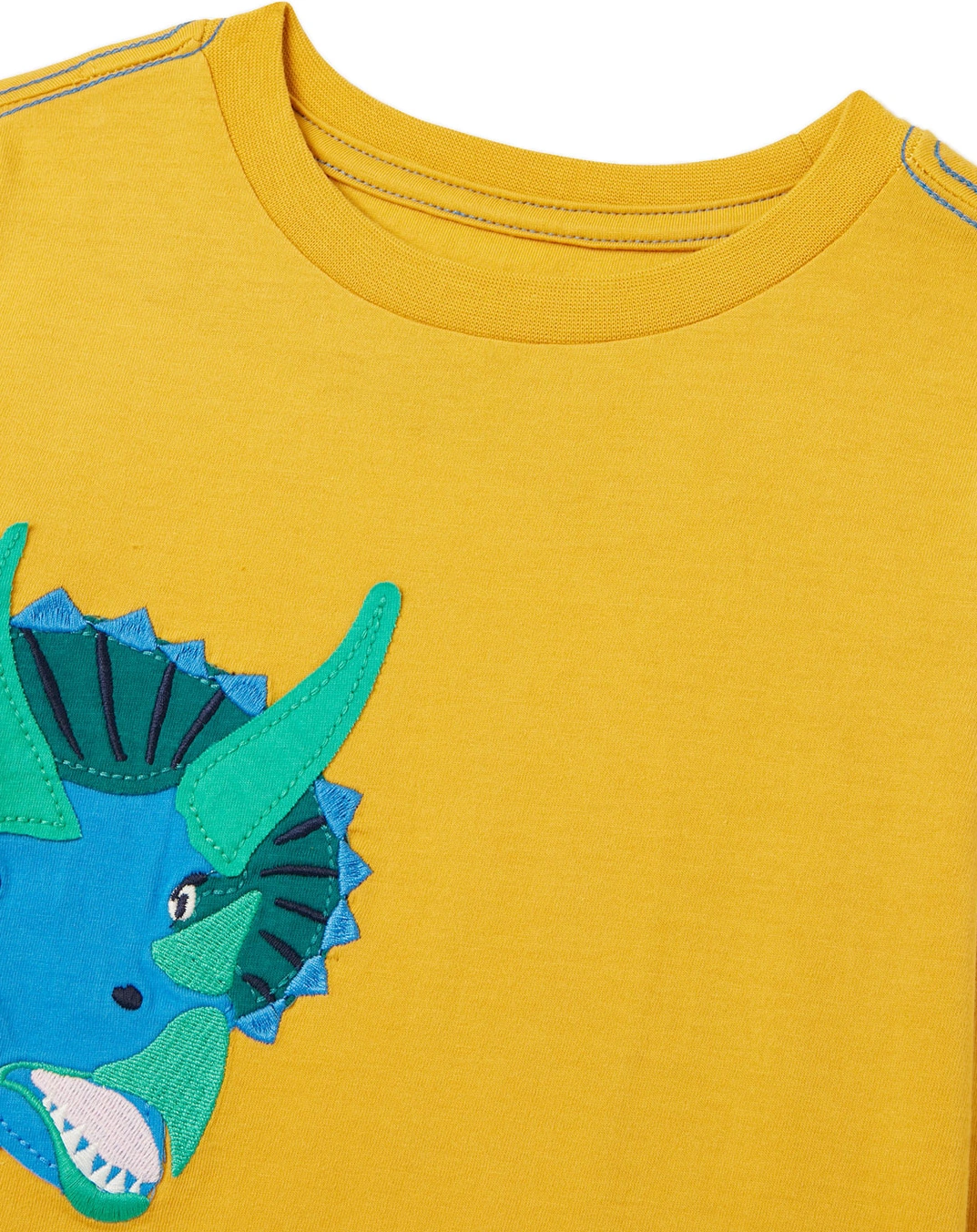 Langarmshirt DINO JACK in gelb