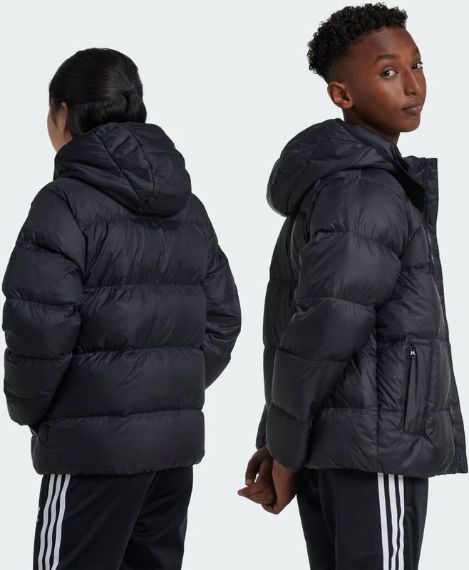 Adidas - Adicolor Down Jacket - Jack - Zwart - 100% Gerecycled Nylon