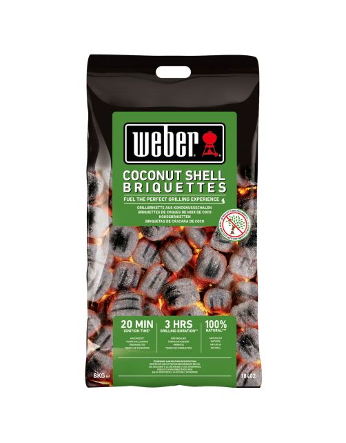 Weber Kokosnoot Briketten - Barbecue - 8 kg