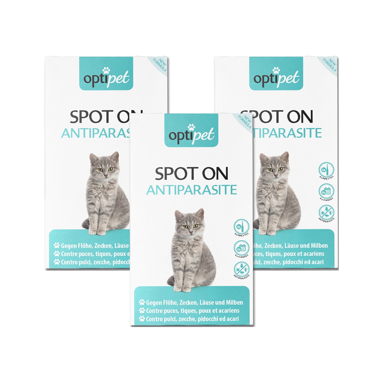OptiPet Spot on für Katzen
