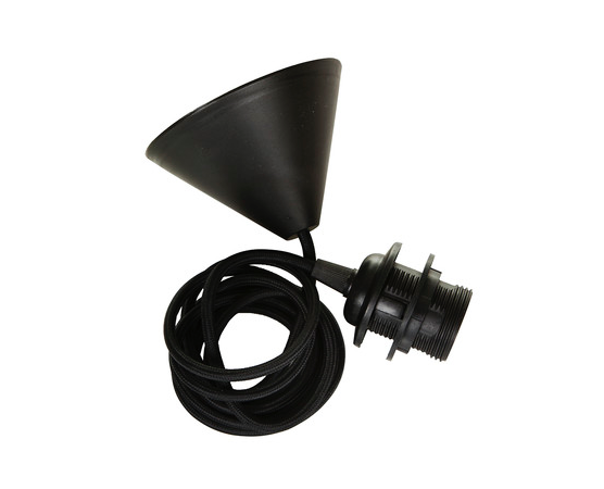 Hanglamp Clave dine koordset zwart Goud