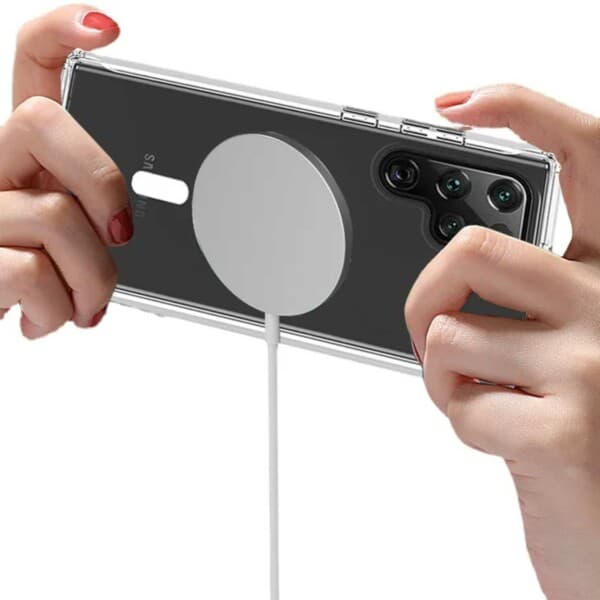 Galaxy S22 Ultra Magsafe Mobile Shell Transparent
