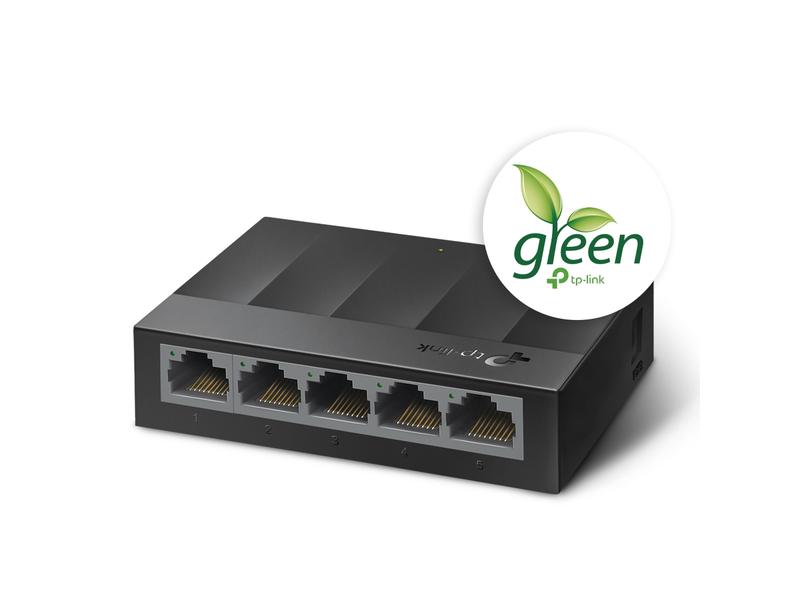 TP-Link Switch LS1005G 5 Port 5-Port Desktop Switch (10/100/1000Mbps)