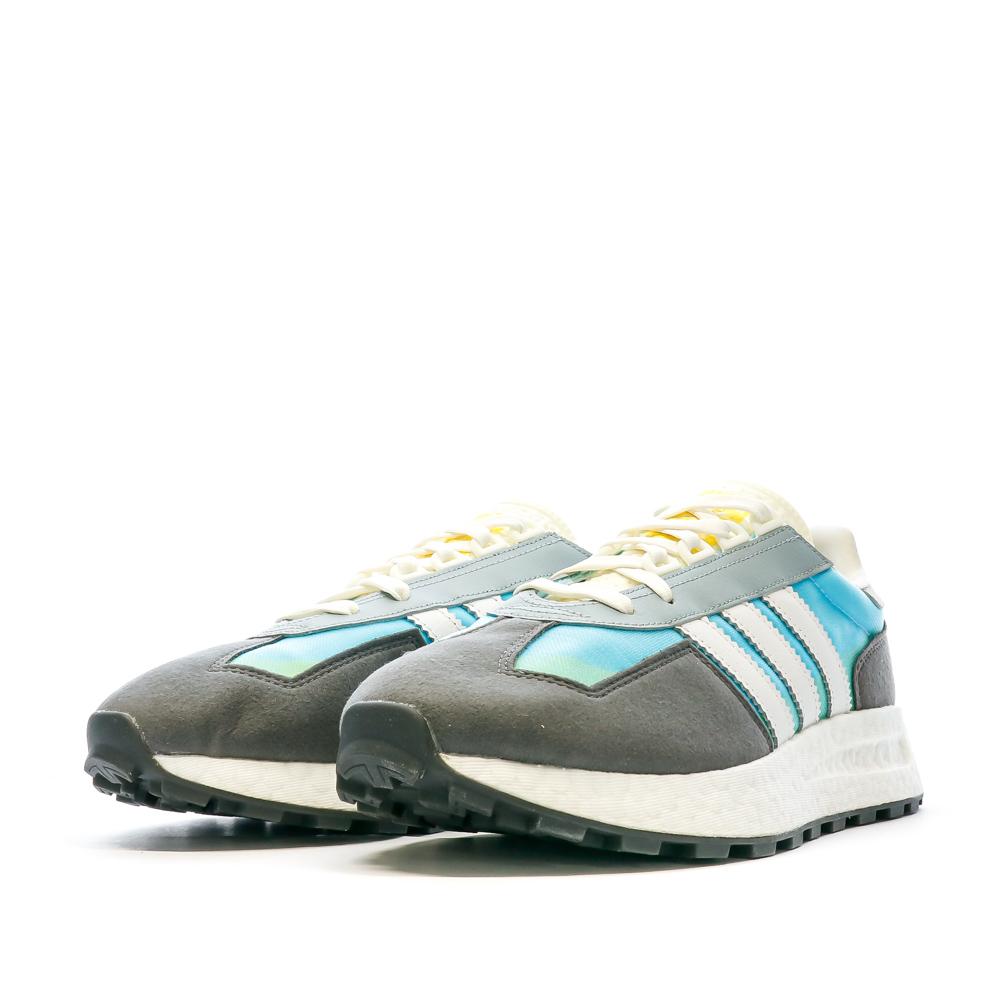 Adidas Baskets Grise/Bleu Homme ADIDAS Retropy E5