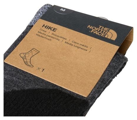 Chaussettes Unisexe The North Face Hiking Crew Noir/Gris